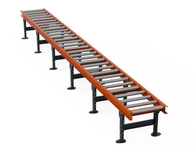 Рольганг универсальный РТ2 (32 ролика), Д6300 х Ш500 х В(650...850), мм