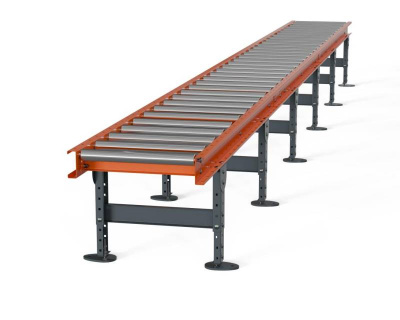 Рольганг универсальный РТ2 (35 роликов), Д6900 х Ш500 х В(650...850), мм