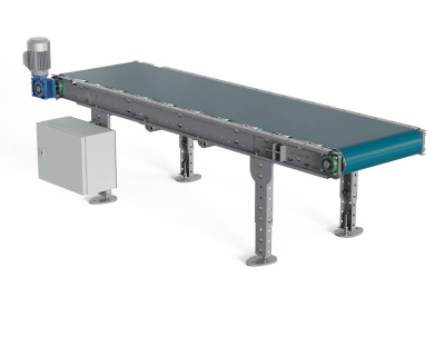 Ленточный универсальный транспортер ЛТ2, Д2000 х Ш500 х В(650...850), мм